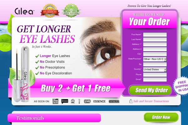 getcilea.com site used Cilea