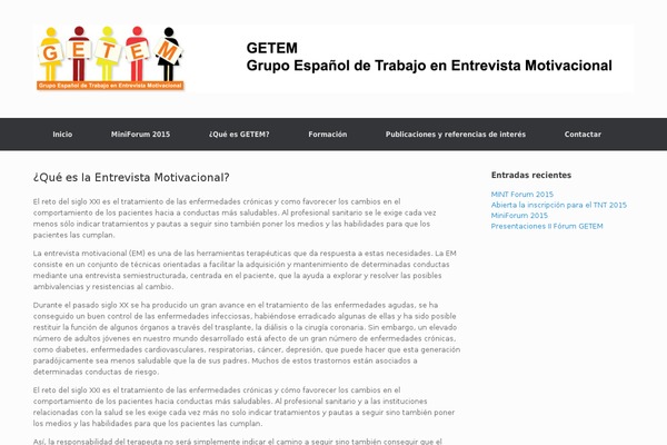 Vantage theme site design template sample