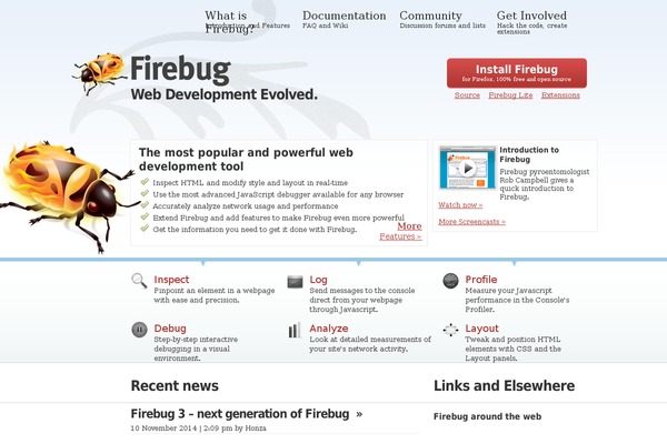 Firebug theme websites examples