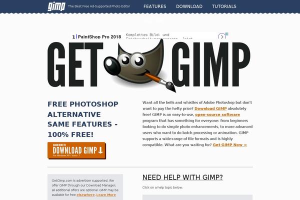 getgimp.com site used Ace-of-baseinstall