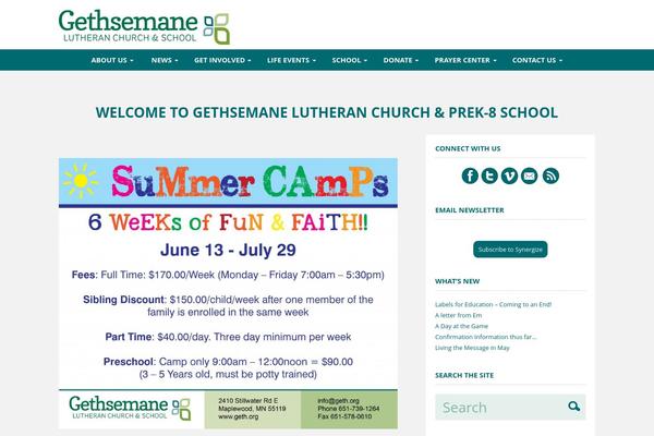 geth.org site used Gethsemane