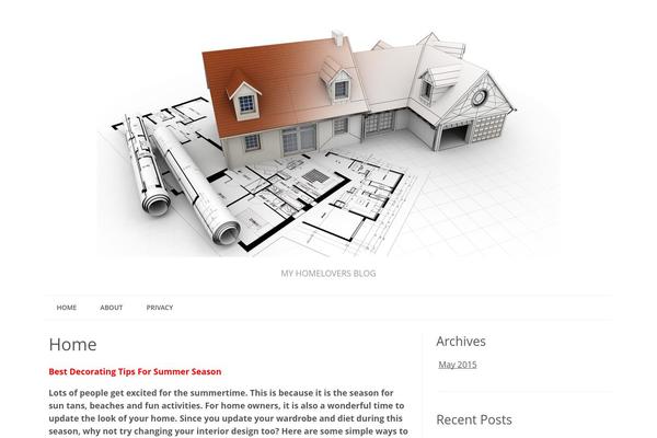 EPIC theme site design template sample