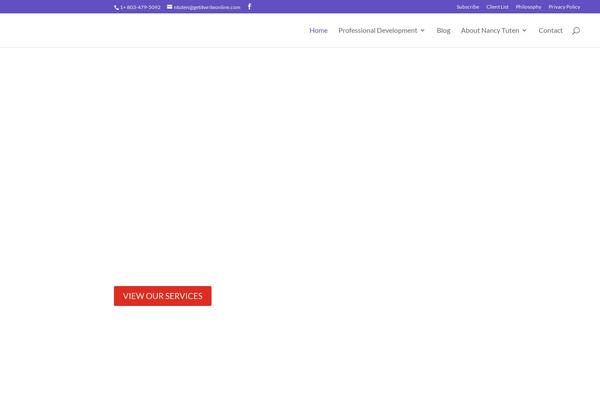 Divi theme site design template sample