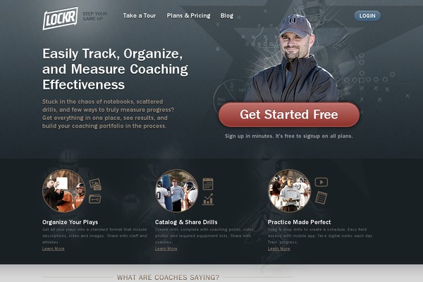getlockr.com site used Lockr