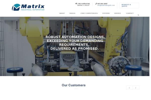 getmatrixed.com site used Matrixdesign