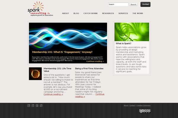 Spark-theme theme site design template sample
