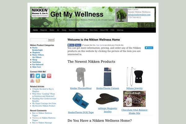 yw_nikken theme websites examples