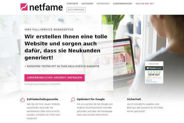 Specular theme site design template sample