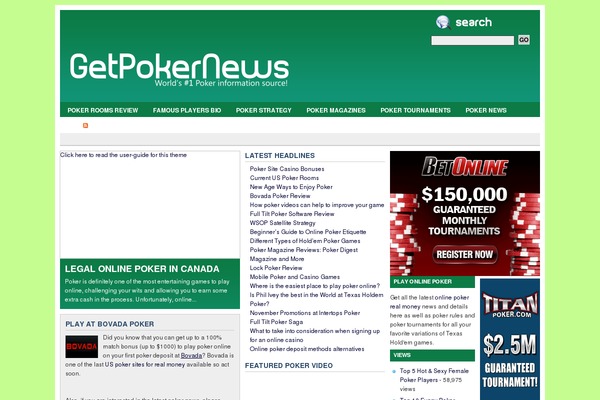 getpokernews.com site used Playmaker