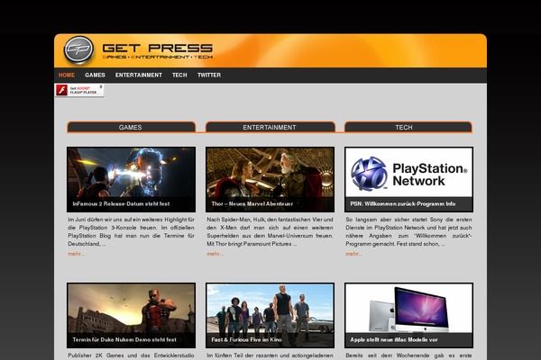 getpress.de site used Get