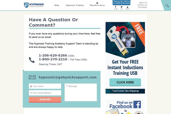 getquicksupport.com site used Hypnosistrainingacademy