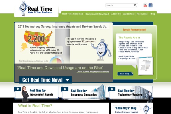 getrealtime.org site used Realtime