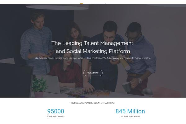 Avada theme site design template sample