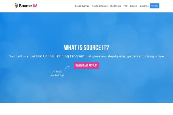 getsourceit.com site used Sourceit