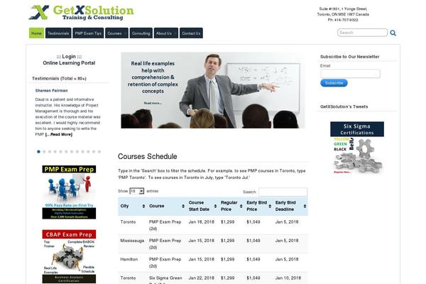 Suffusion theme site design template sample
