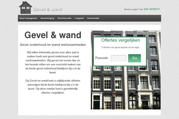 gevelenwand.nl site used Teamoa