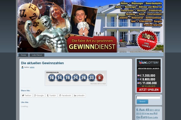 gewinndienst-lotto.com site used Gewinndienst_kai
