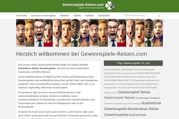 gewinnspiele-reisen.com site used Pixmin