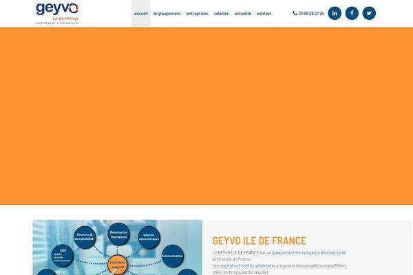 geyvo.fr site used Geyvo