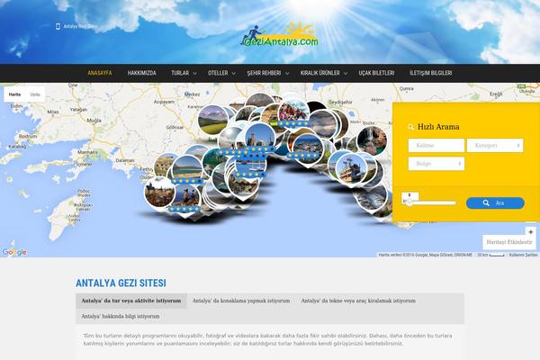 geziantalya.com site used Tour Operator
