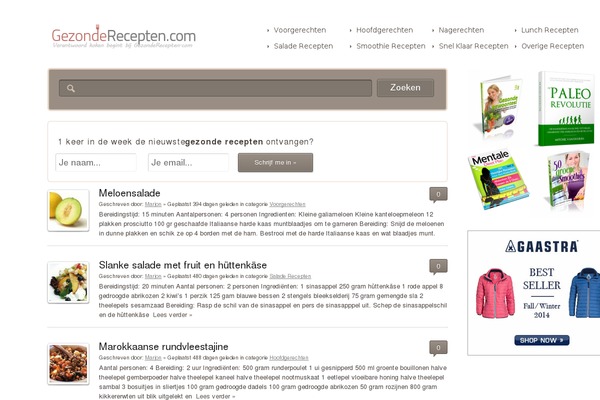 gezonderecepten.com site used Wikeasi