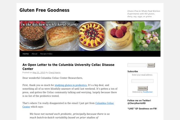 Twenty Ten theme site design template sample