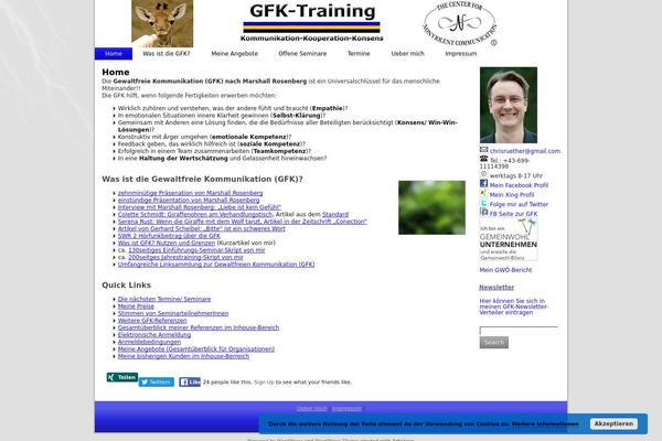 gfk-training.com site used Gfktrainingmitbabygiraffe