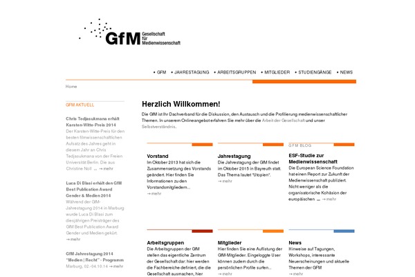 Gfm theme site design template sample
