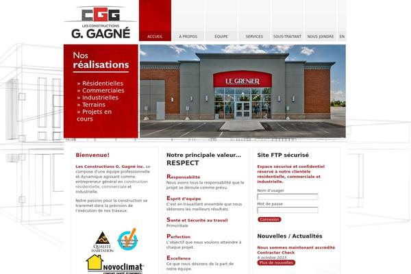 ggagne.ca site used Ggagne