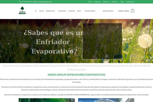 ggcolombia.com site used Flatsome
