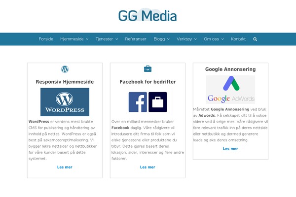 ggmedia.no site used Ggmedia-shop