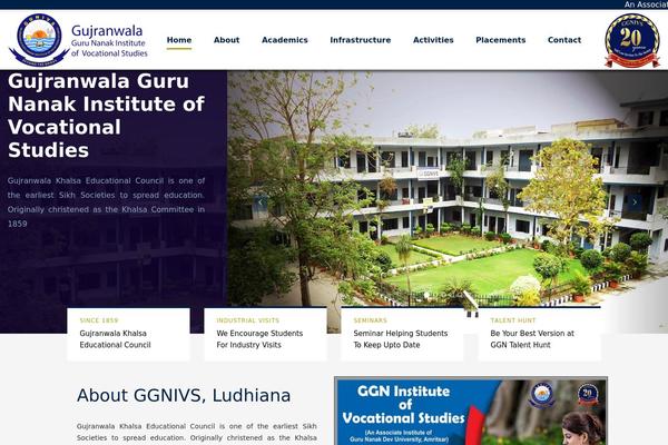 Smarty theme site design template sample