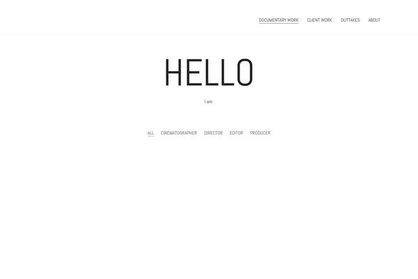 Kalium theme site design template sample