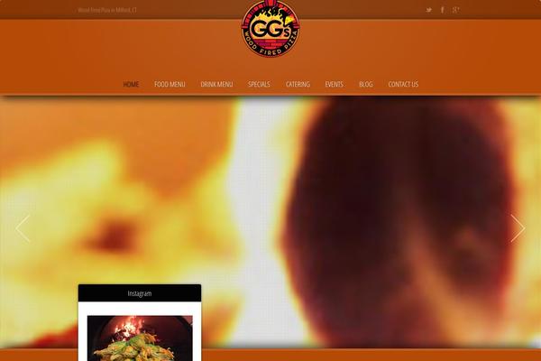 Linguini theme site design template sample