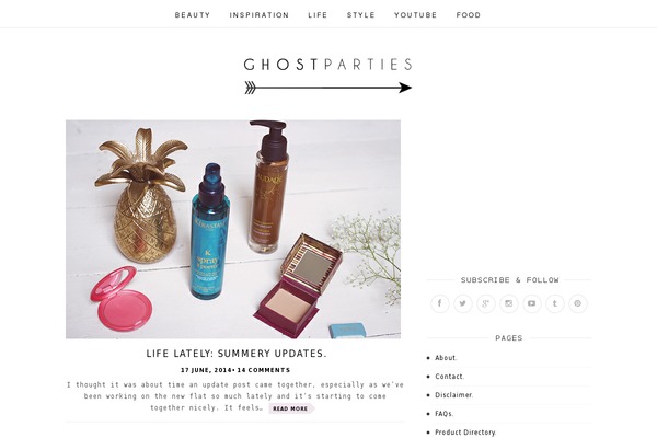Twenty Fifteen theme site design template sample
