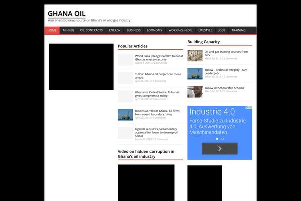MH Magazine lite theme site design template sample