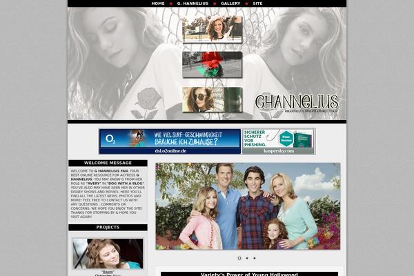 ghannelius.org site used Iconafansite