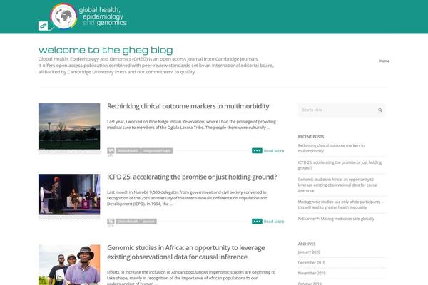gheg-journal.co.uk site used Gheg