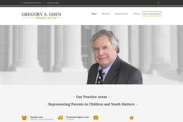 ghenlegal.com site used Thelaw