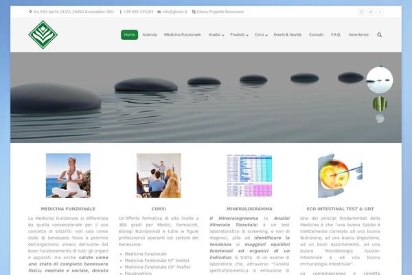 The7 theme site design template sample
