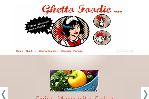 ghettofoodie.com site used Leanbiz-1