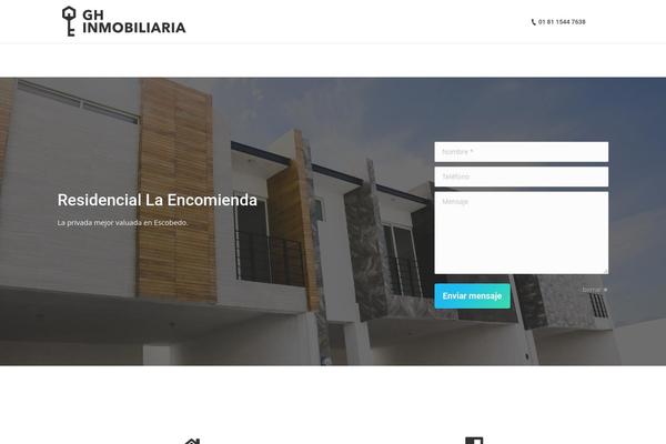 The7 theme site design template sample
