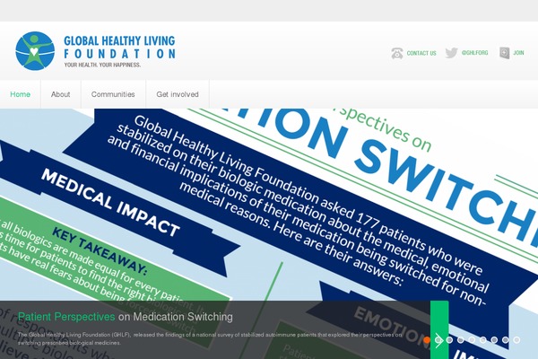 ghlf.org site used Theme1672