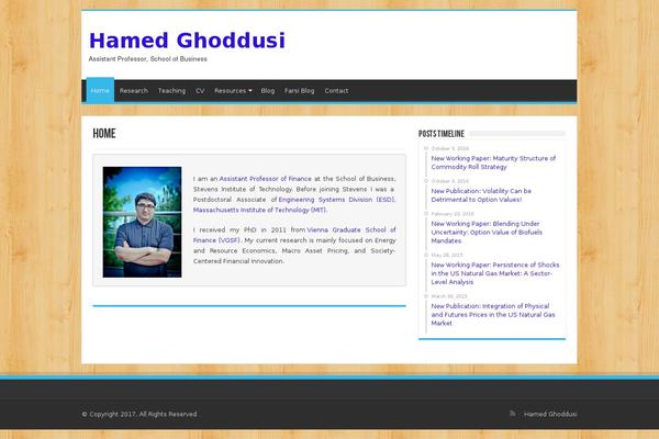 Sahifa theme site design template sample
