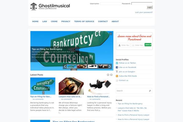 Max Magazine theme site design template sample