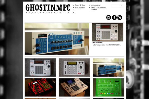ghostinmpc.com site used Visualtheme