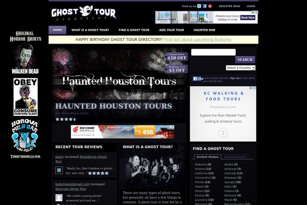 ghosttourdirectory.com site used Ghosttourdirectory