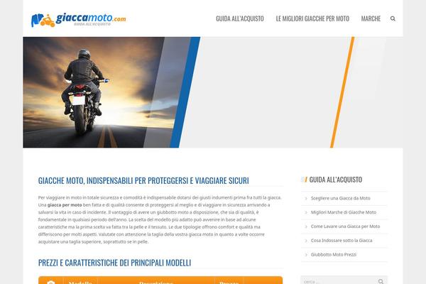 Impreza theme site design template sample