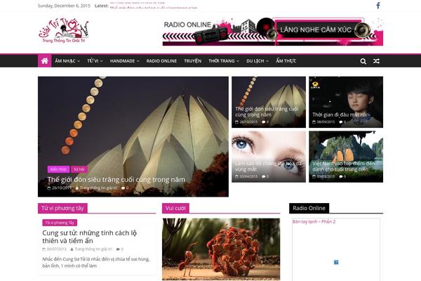 ColorMag theme site design template sample