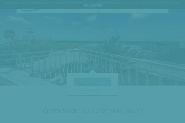 Accommodation theme site design template sample